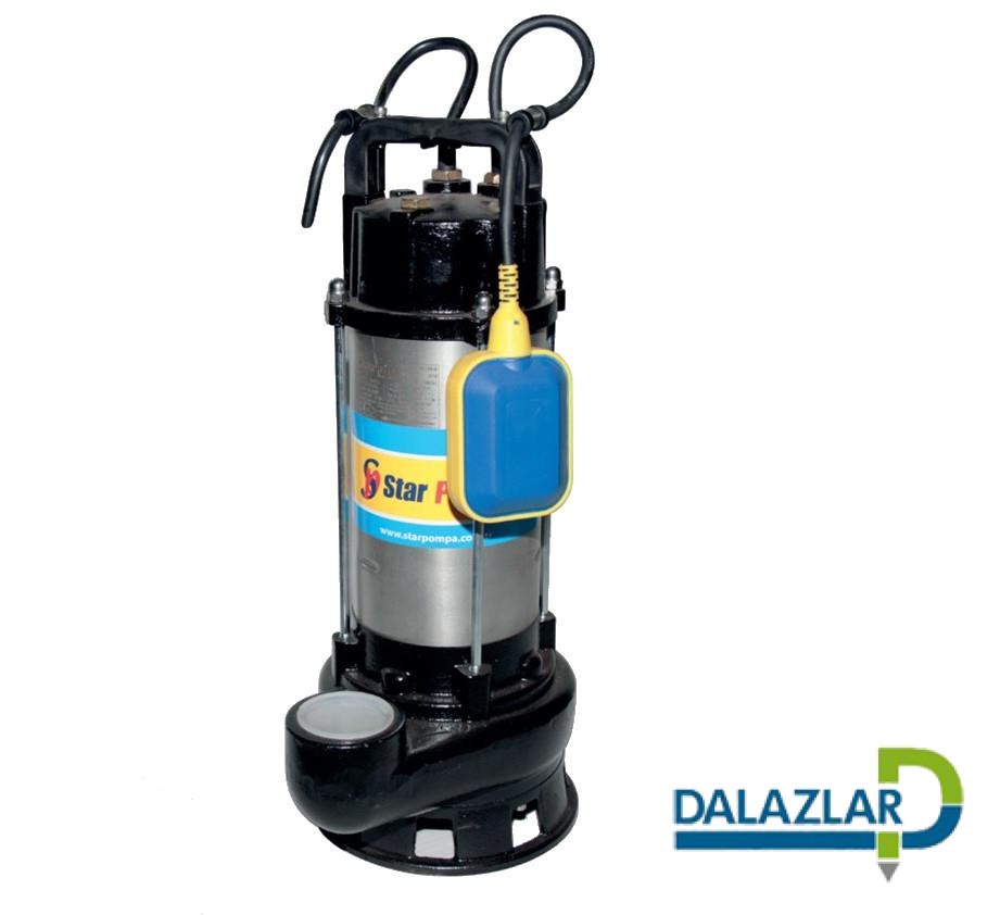 Star SPF 150  1,5HP 220V Döküm Çarklı Foseptik Dalgıç Pompa