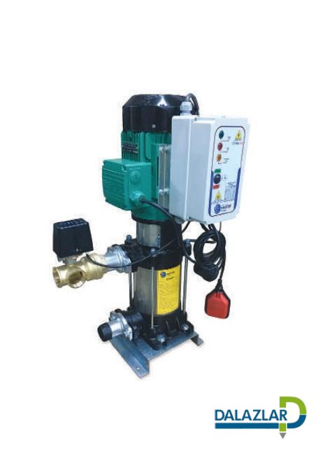 Master 1 MVK 8/10 T - 2 Hp  380V Tek Pompalı Dikey Milli  Hidrofor
