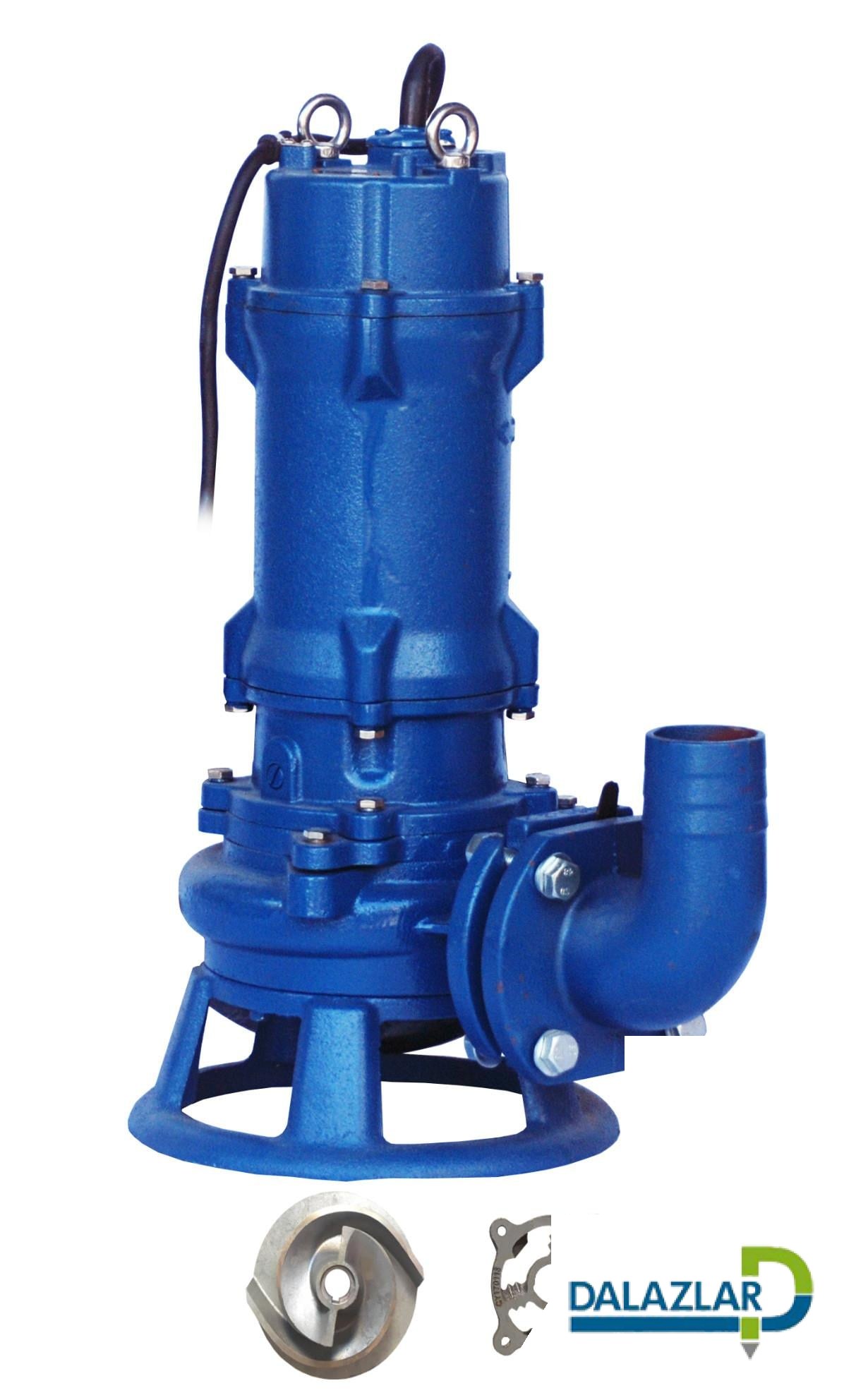 İmpo - Watersound CWQ 25-10-2.2 Yüksek Debili Öğütücülü Döküm Gövdeli 3Hp Drenaj Pompası